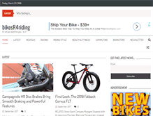Tablet Screenshot of bikesr4riding.com